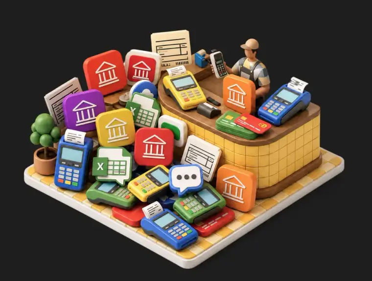 Apps espalhados